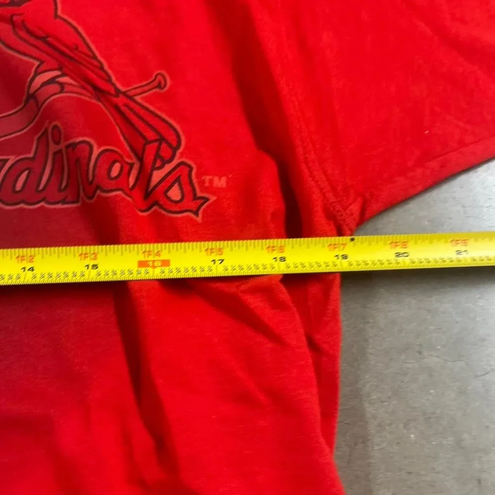 NWT Y2K MLB Mark McGwire St. Louis Cardinals red cotton t-shirt